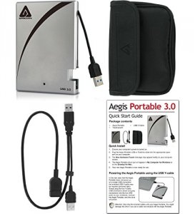 Apricorn A25-3USB-500 500gb Aegis Portable Usb Hard Disk Drive    With