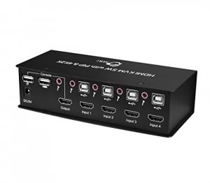 Siig DHCEKV0612S1 Accessory Ce-kv0612-s1 4x1 Usb Hdmi Kvm Switch With 