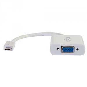 C2g 29472 Usb 3.1 Usb-c To Vga Video Adapter - White