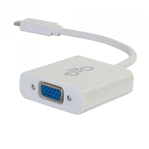 C2g 29472 Usb 3.1 Usb-c To Vga Video Adapter - White