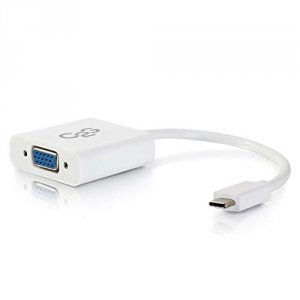 C2g 29472 Usb 3.1 Usb-c To Vga Video Adapter - White