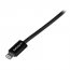 Startech USBLT2MB 2m (6ft) Long Black Applereg; 8-pin Lightning Connec