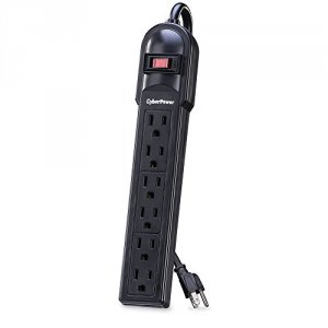 Cyberpower CSB6012 6 Nema 5-15r Outlets 12 Ft Cord 1500 Joules Emirfi