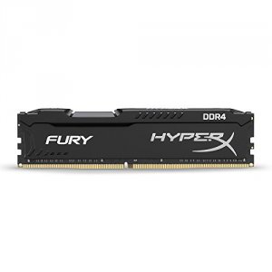 Kingston HX424C15FB/4 Memory  4gb Ddr4 2400 Unbuffered Hyperx Fury Bla