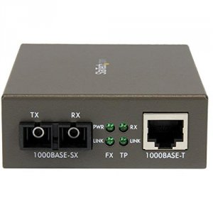 Startech MCMGBSC055 1000bfx Media Convrt Rj45 To Sc