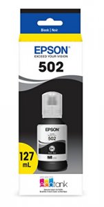 Original Epson T502120-S T502, Black Ink Bottle - Inkjet - Black