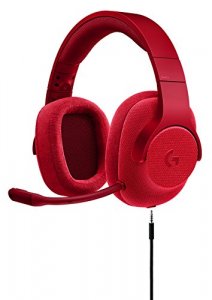 Logitech 981-000650 G433 Wired Gaming Headset Red