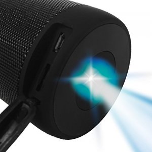 Billboard BB724 Waterproof Bluetooth(r) Speaker With Led Light (black)