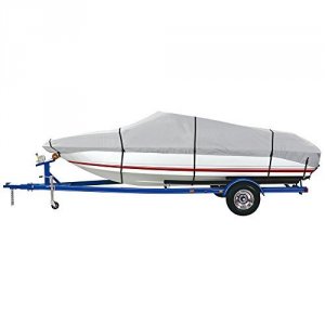 Dallas BC3121D 600 Denier Grey Universal Boat Cover - Model D - Fits 1