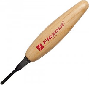 Flexcut MT33 45 Deg. X 3mm Micro V-tool