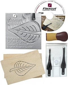 Flexcut SK111 Beginner 2-blade Craft Carver Set