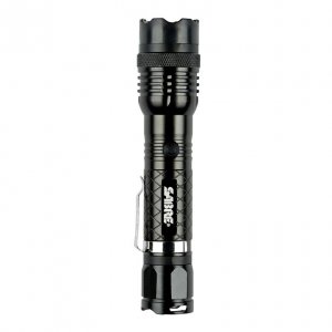 Sabre S1000SF Tactical Stun Gunled Flashlight Delivers 1.139 Microcoul