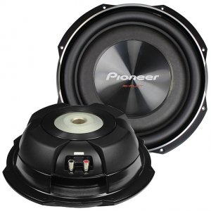 Datamax TSSW3002S4 Pioneer 12 Shallow Mount Woofer 1500w Max Svc 4 Ohm