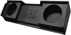 Qpower QBGMC10DF Bomb '99-06 Gmc Dual 10 Box Under Seat Downfire