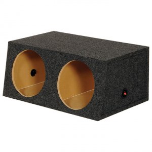 Qpower QSMBASS12LG Empty Woofer Box (2)12