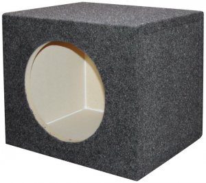 Qpower QSMPSQ10E 10-inch Subwoofer Enclosure For Deep Bass