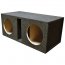 R/t 328.10 Empty Woofer Enclosure Obcon Dual 10 Slot Vented;mdf