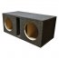 R/t 328.12 Empty Woofer Enclosure Obcon Dual 12 Slot Vented;mdf