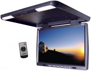 Tview T156IR Monitor 15.4  Overhead; Black; Remote; Ir Transmitter