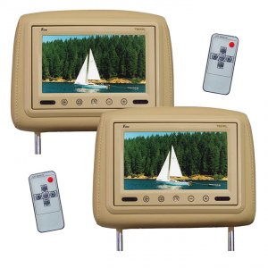 Tview T921PLTAN 9 Tft Lcd Monitor In Headrest Ir Trans Tan