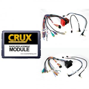 Crux SWRAD55 Audi Radio Replacement With Steering Wheel Control