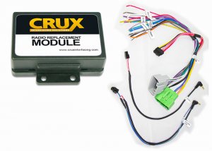 Crux SWRVL54 Radio Replacement With Swc Retention For 1999-2012 Volvo 