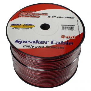 Nippon ISSP141000BR Pipeman's 14 Gauge Speaker Cable 1000ft Blackred J