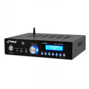 Pyle PDA5BU Bt Stereo Amplifier Reciever Amfm Radio Usb Flash Reader 3