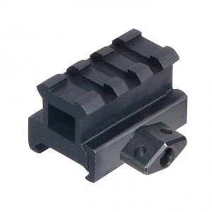 Utg MNTRS08S3 Med-pro Compact Riser Mount 0.83 High 3 Slots Sold Each