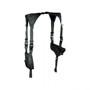 Utg PVCH170B Le Grade Universal Horizontal Shoulder Holster Black