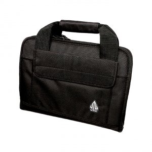 Utg PVCPC01B Deluxe Single Pistol Case Black