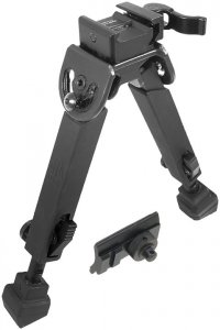 Utg TLBP20QA Rubber Armored Full Metal Qd Bipod Height 6.0- 8.5