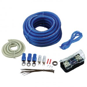 Xscorpion BGE4BB 4ga Amplifier Wiring Kit - Bluegold Edition