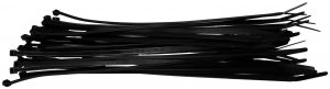 Xscorpion CT8 8-inch Black Wire Ties - 100 Pack