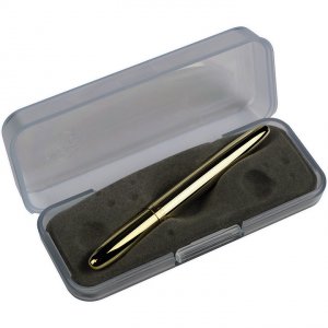 Fisher 400RAW Space Pen Raw Brass Bullet Pen