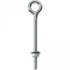 Ronstan RF170 Eye Bolt - Welded Eye - 38 Thread X 5 Long Stud