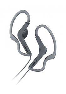 Sony MDR-AS210/B As210 Sport In Ear Hdphns Blk