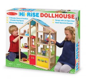 Melissa 2462 Hi-rise Dollhouse Dollhouses   Sets