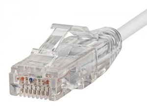 Monoprice 13535 Slimrun  Cat6 Utp Cable-5ft White