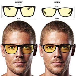 Gunnar INT-02301 Intercept Advanced Computer     Eyewear 24k Tortoisea