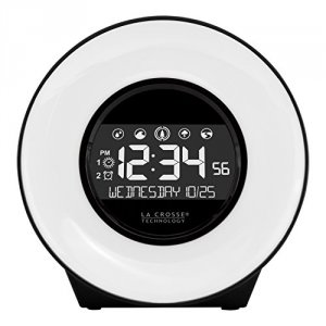 Lacrosse C85135 Moon Light Alarm Clock Wiyh Nature Sounds