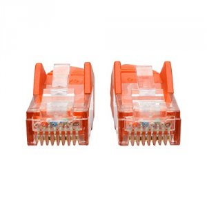 Tripp N201-006-OR 6ft Cat6 Snagless Molded Patch Cable Utp Orange Rj45