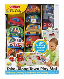 Melissa 9214 Take-along Town Play Mat Baby   Play Ks Kids