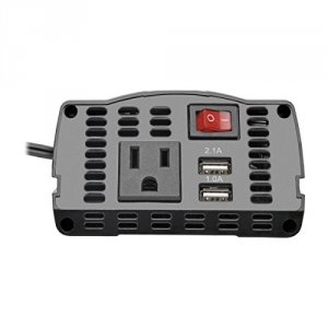 Tripp PV150USB 150w Compact Car Inverter 12v 120v 2-port Usb Charging 