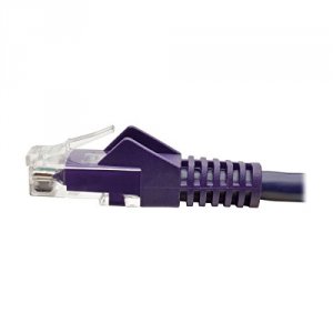 Tripp N201-020-PU 20ft Cat6 Snagless Molded Patch Cable Utp Purple Rj4