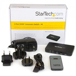 Startech YP3416 .com 2-port Hdmi Automatic Video Switch W- Aluminum Ho