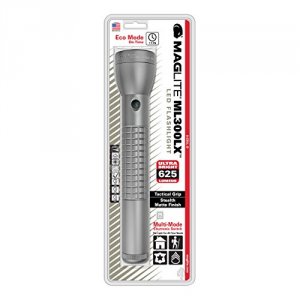 Maglite ML300LXS3RJ6 3 Cell D  Ml300lx Led Flashlight Urban Gray-blist