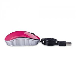 Verbatim 98618 Mini Travel Optical Mouse, , Commuter Series, Pink