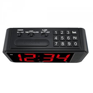 Lacrosse 75907 1.8 Led Quick Set Alarm Clock