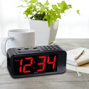 Lacrosse 75907 1.8 Led Quick Set Alarm Clock